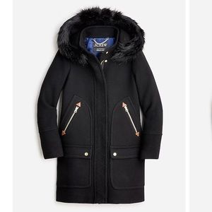 J CREW | Petite new chateau parka in Italian stadium-cloth